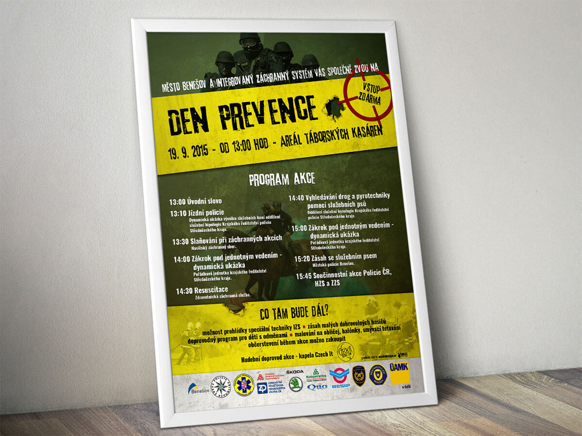 Plakát na Den Prevence